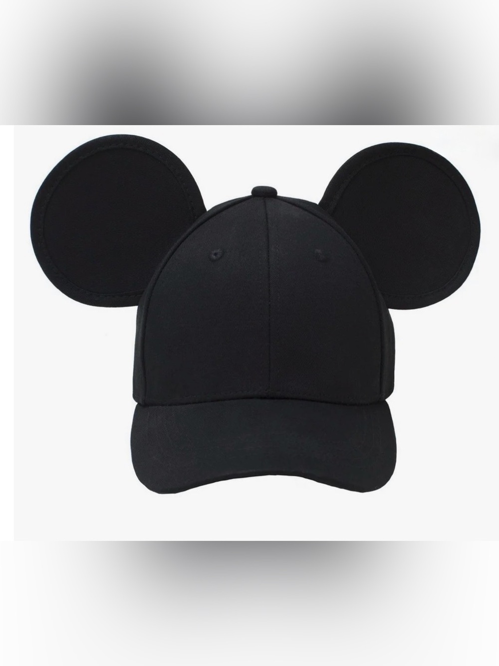 NWT Cakeworthy Black Classic Mickey Ears Hat O/S
